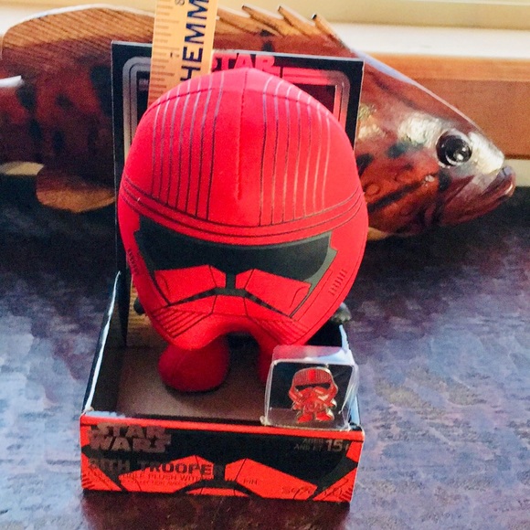 Disney Star Wars Sith Trooper Plush and Pin - Picture 4 of 4